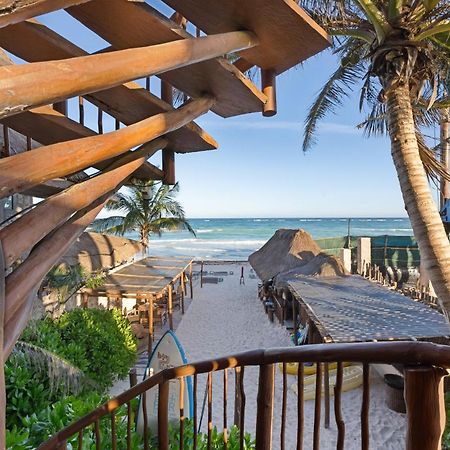 Playa Canek Beachfront Eco Hotel Tulum Eksteriør bilde