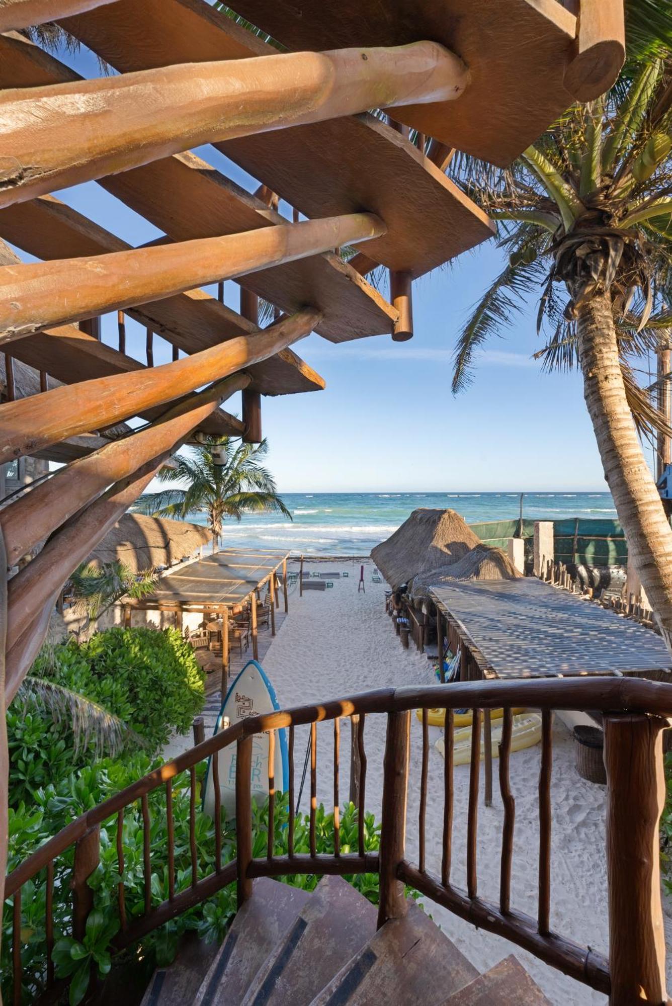 Playa Canek Beachfront Eco Hotel Tulum Eksteriør bilde