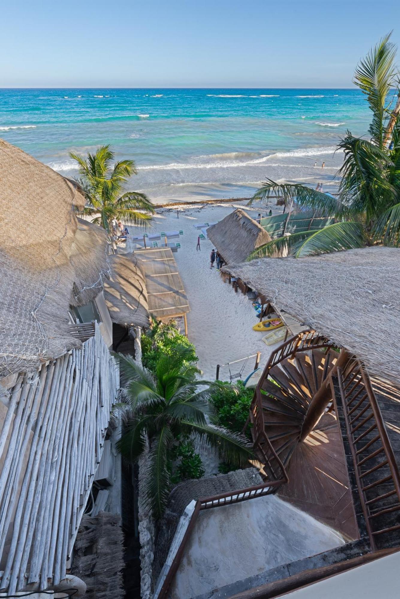 Playa Canek Beachfront Eco Hotel Tulum Eksteriør bilde