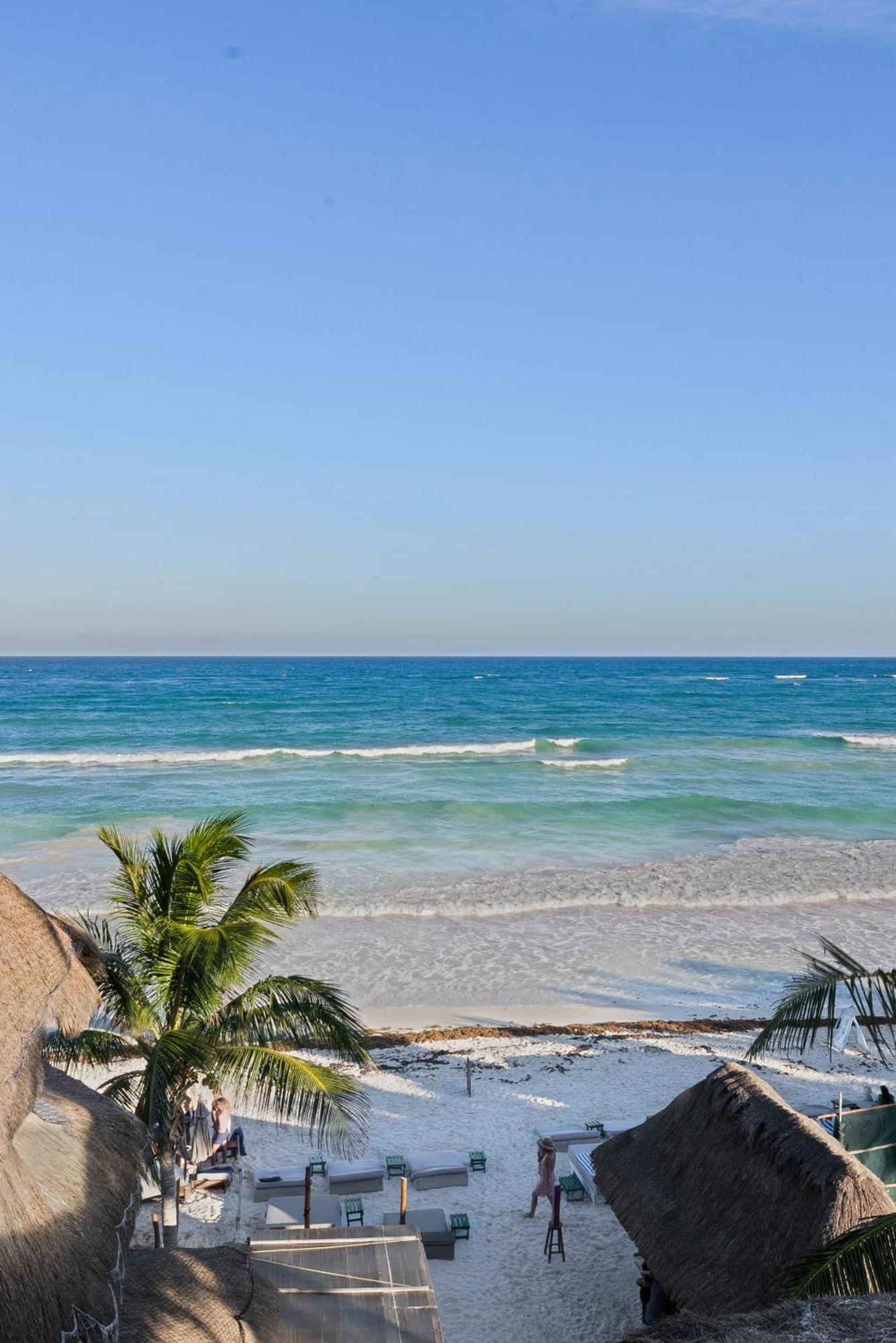 Playa Canek Beachfront Eco Hotel Tulum Eksteriør bilde